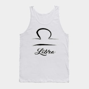 Libra Zodiac Design Tank Top